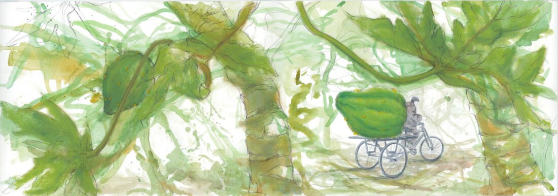 el_sueno_de_yanini_transport_aquarell_150x50cm_2015_k_mempel