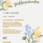 Frühlingserwachen Workshop 11_12.April 2026 Atelier Schleuse Nord